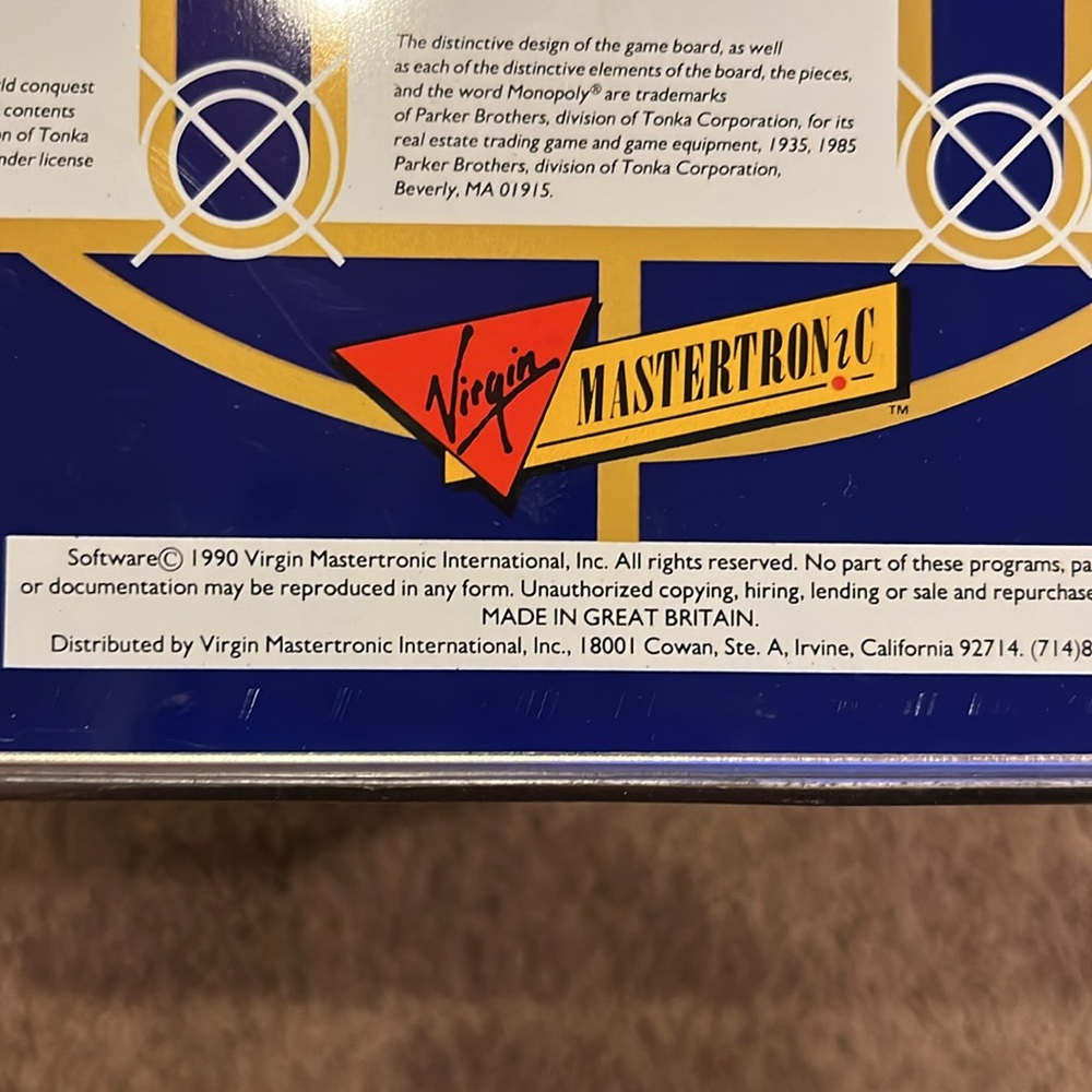 collector’s games Limited Edition from Virgin Mastertronic for PC - Picture 13 of 13